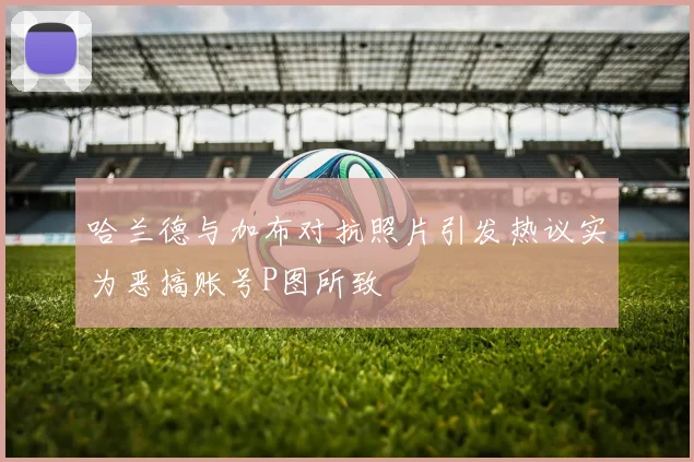 哈兰德与加布对抗照片引发热议实为恶搞账号P图所致